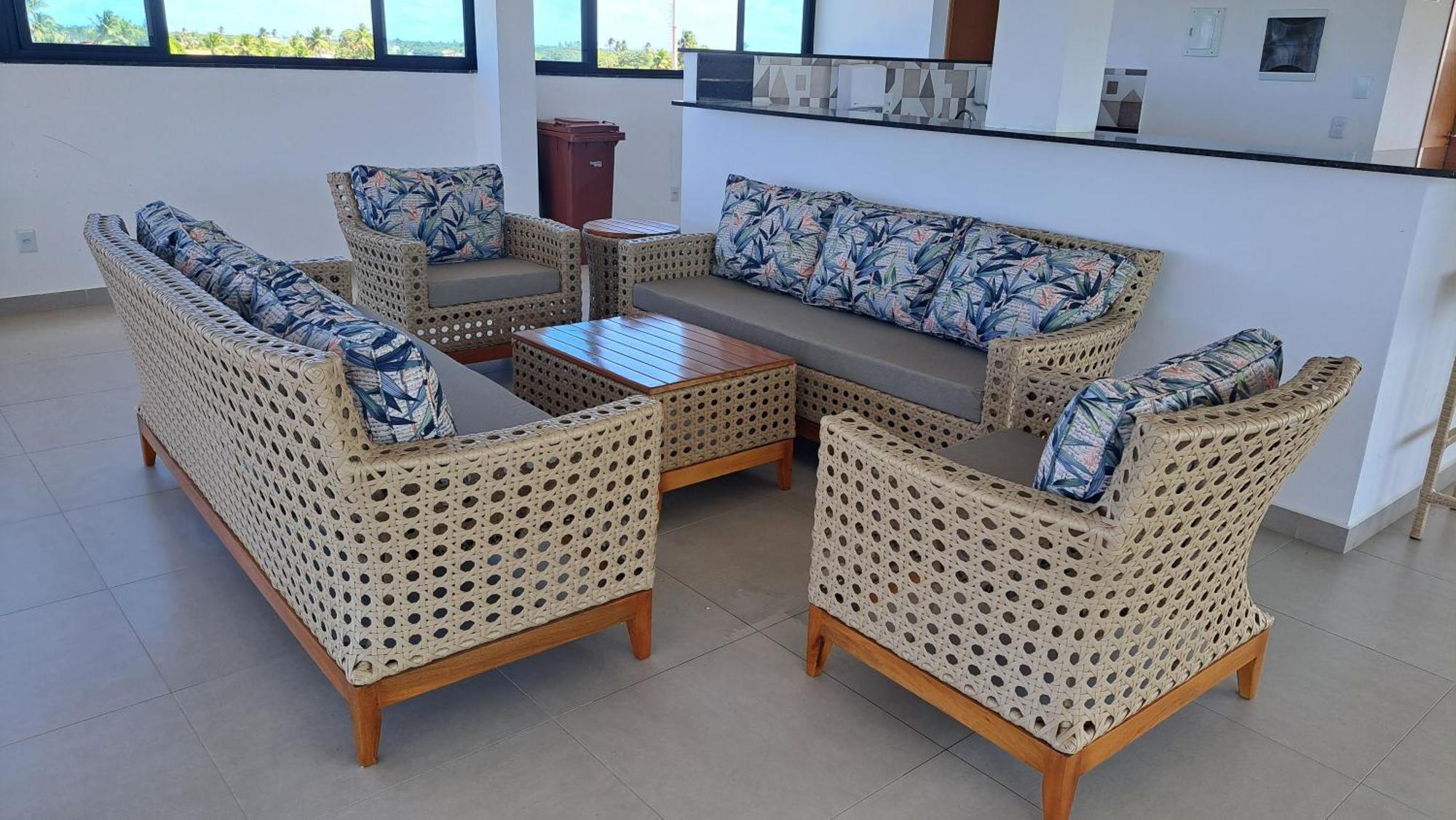 Apartamento Com Piscina No Condominio Maraca2 Ipojuca Buitenkant foto